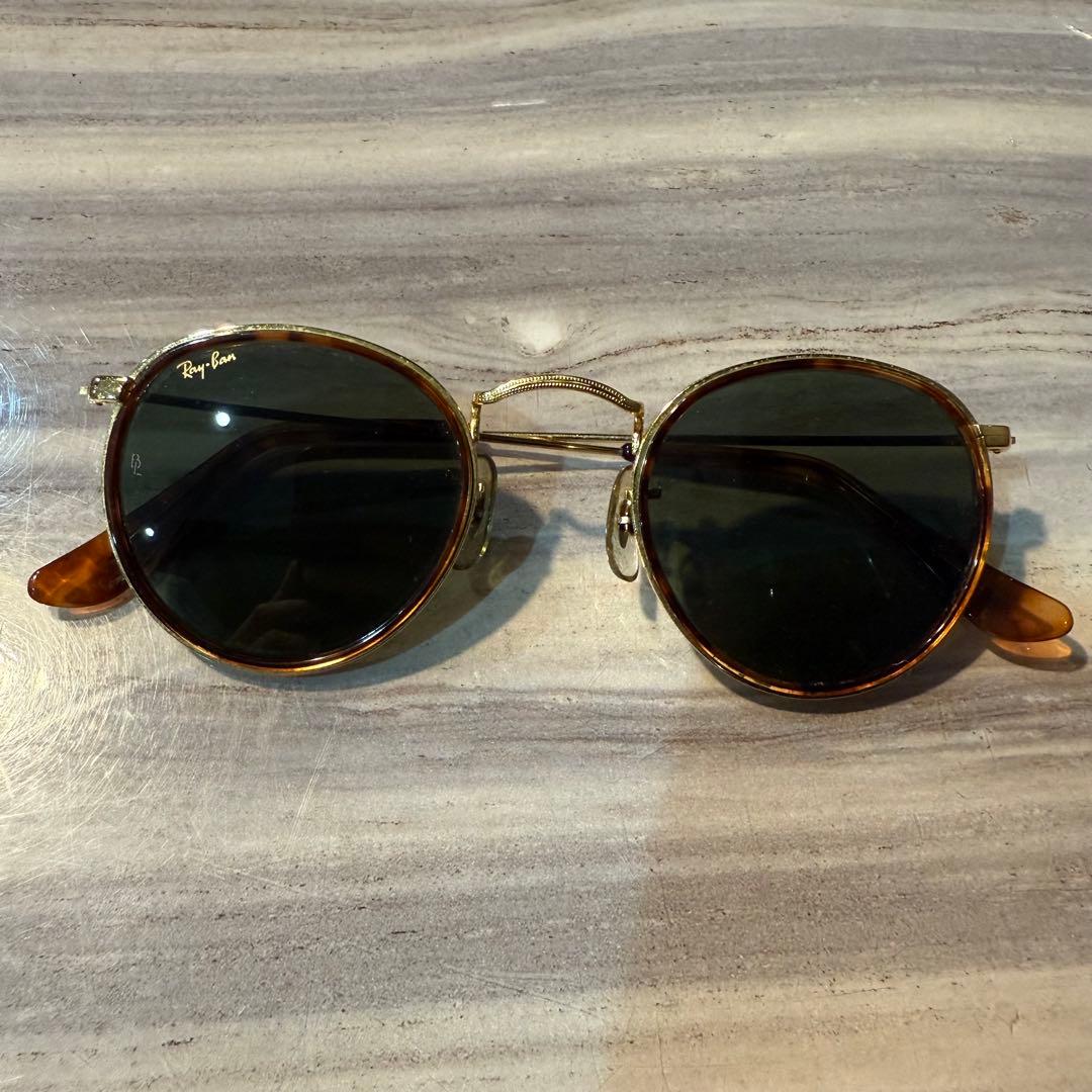 Ray-Ban ラウンド型サングラス W1675 XTAW