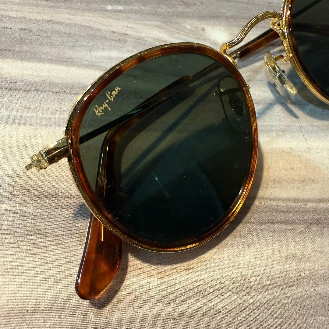 Ray-Ban ラウンド型サングラス W1675 XTAW