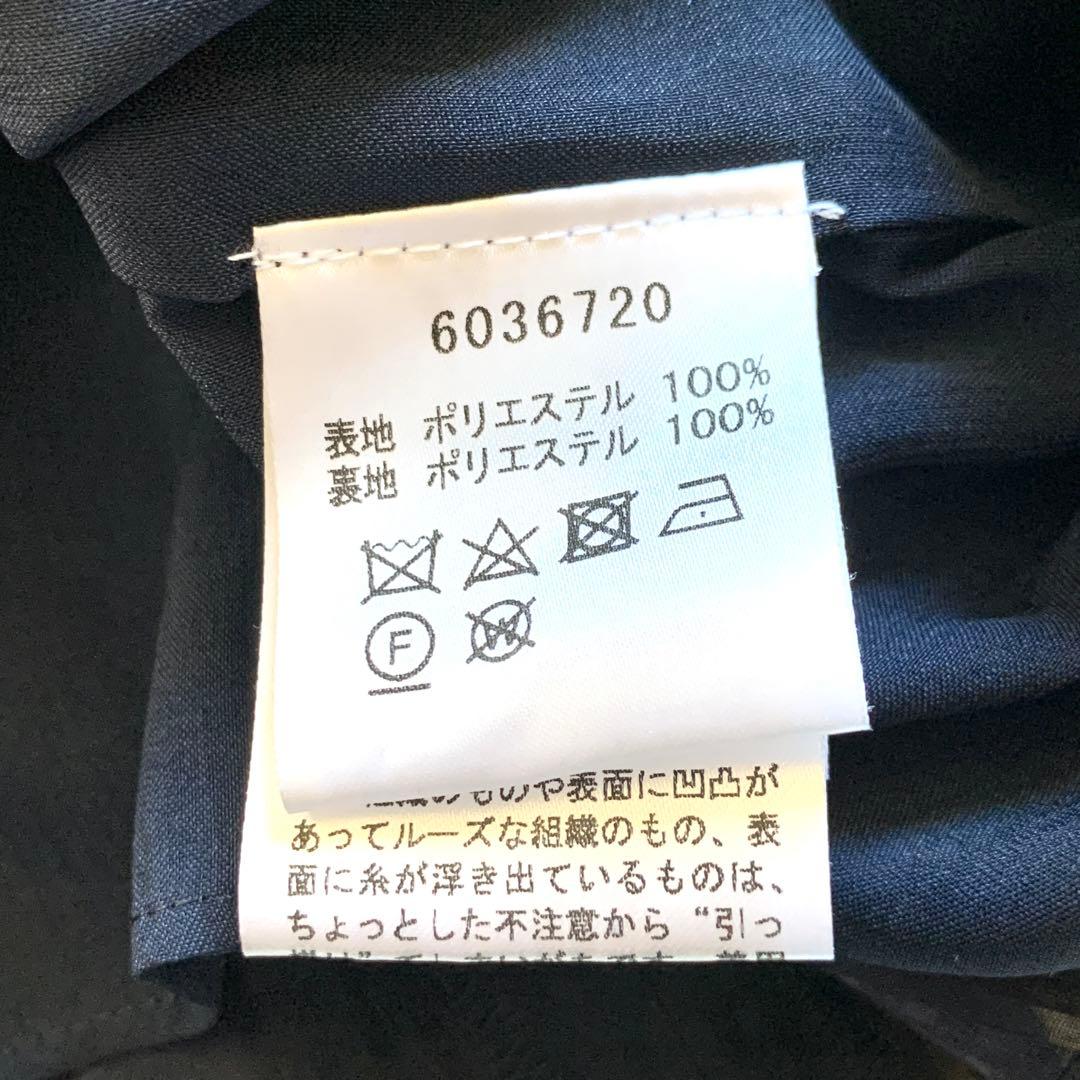 極美品✨完売品 Rene ルネ ボウタイ シフォン ワンピース パール チェック