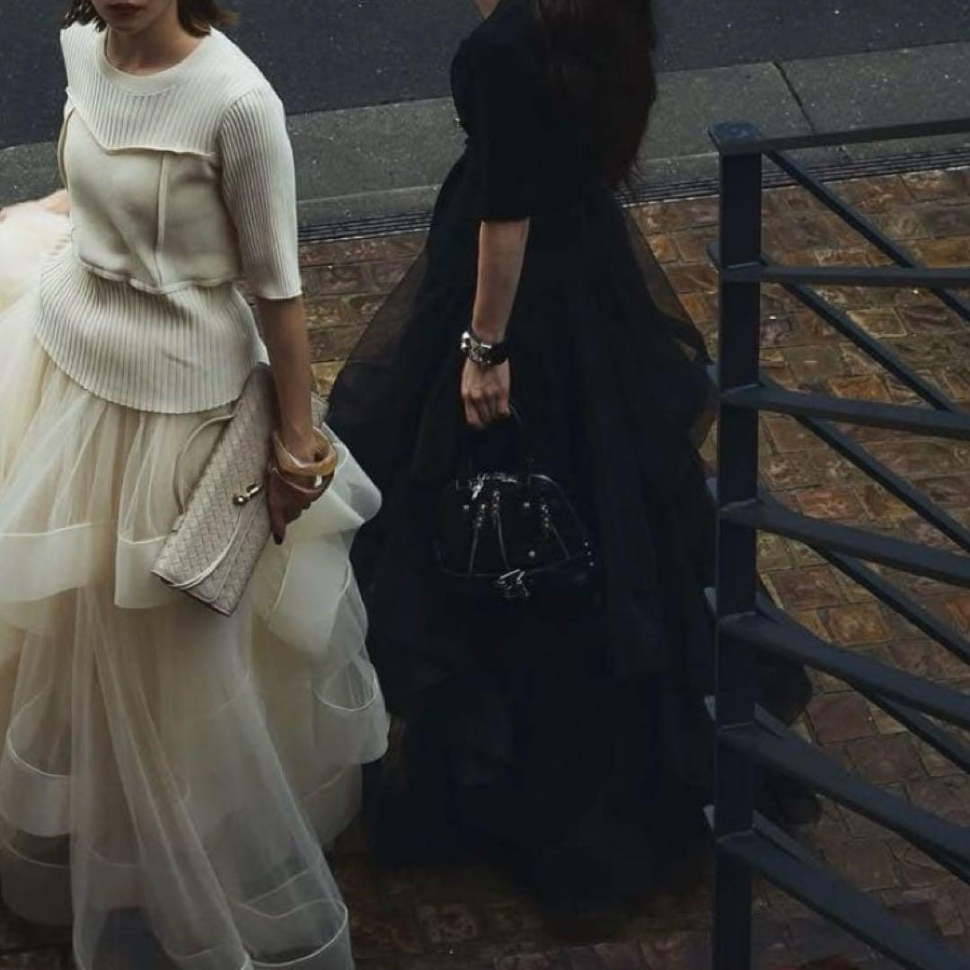 ANDREA&Co. AUBREYタンク+ボリュームフリルチュールスカート ❤︎