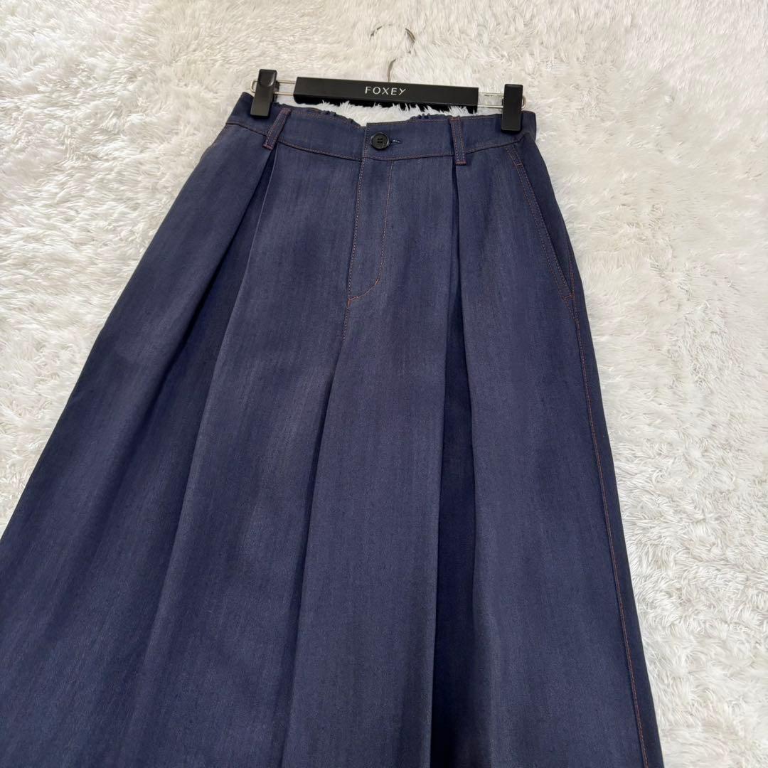 25年　ADORE アドーア　スラブデニムパンツ　531-5230707