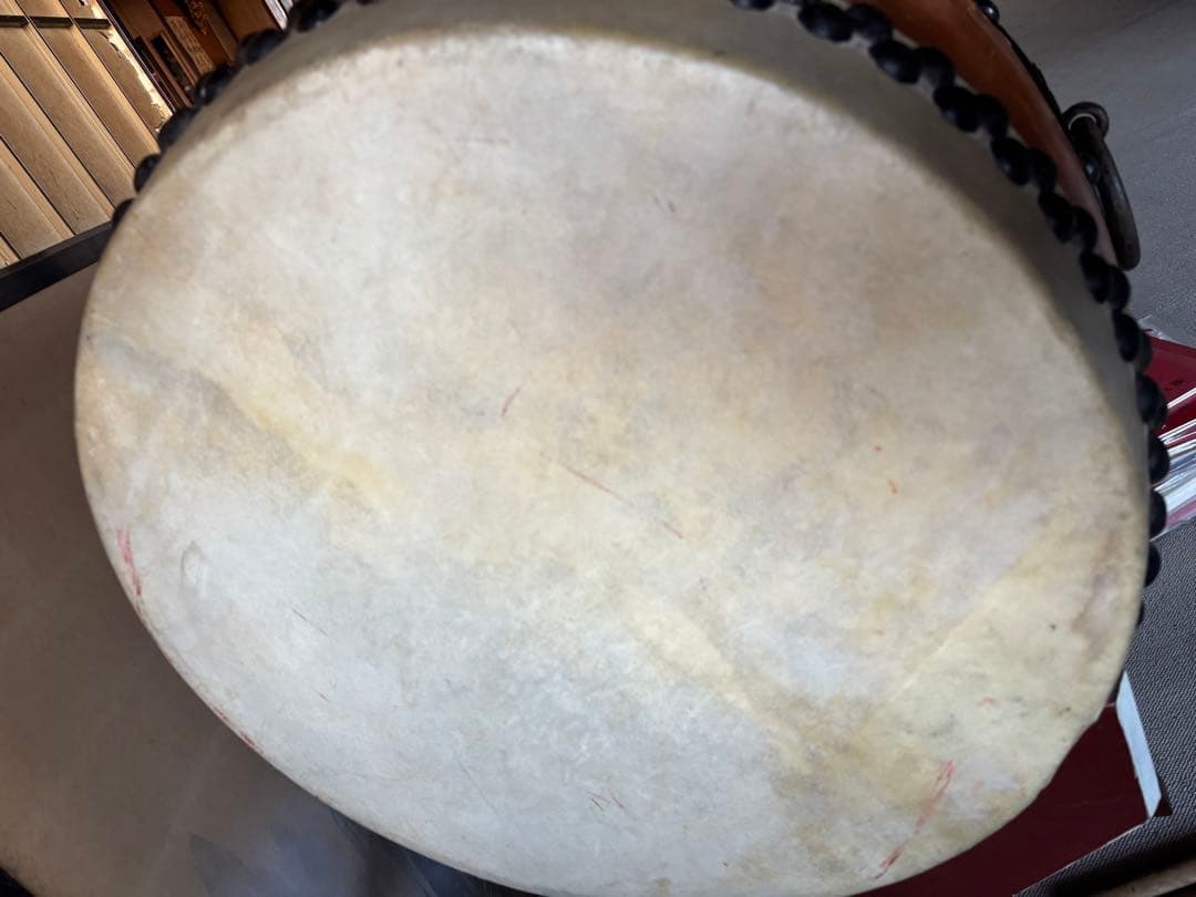長胴太鼓　太鼓口径　約46cm 中古　太鼓のみ