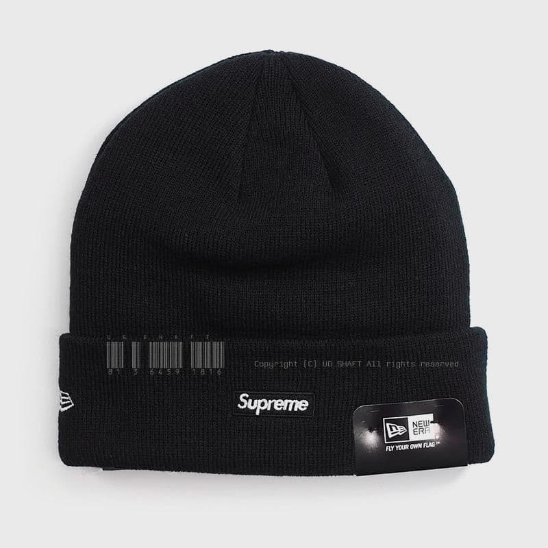 Supreme-New Era Tonal Box Logo Beanie 黒