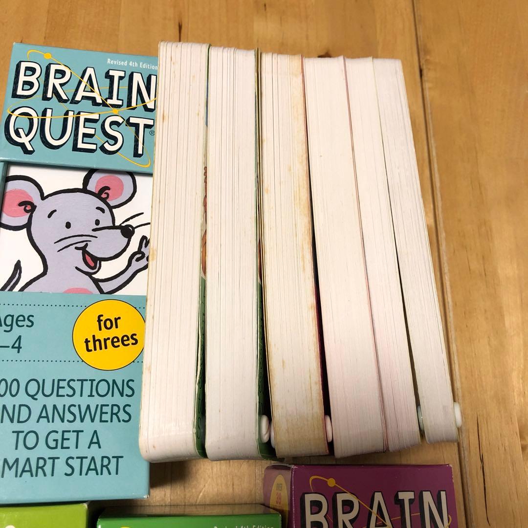 Brain Quest セット➕Action Words cards（新品）