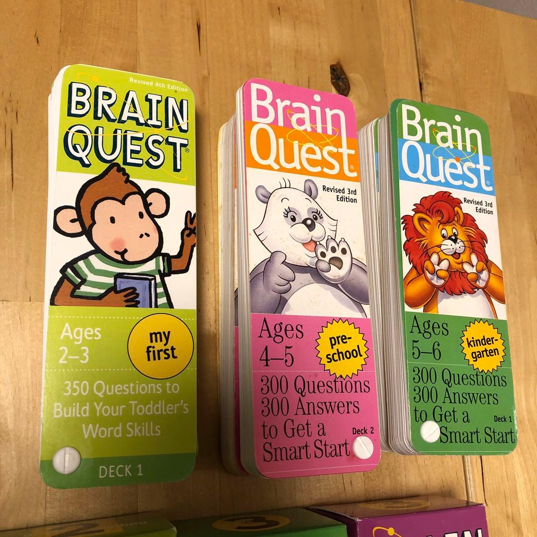 Brain Quest セット➕Action Words cards（新品）