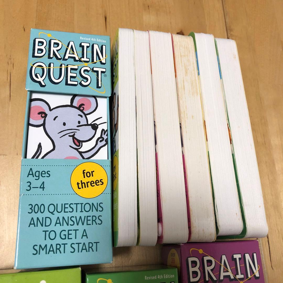 Brain Quest セット➕Action Words cards（新品）