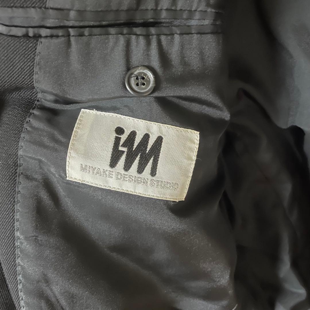 80's 筆タグ issey miyake double tailored