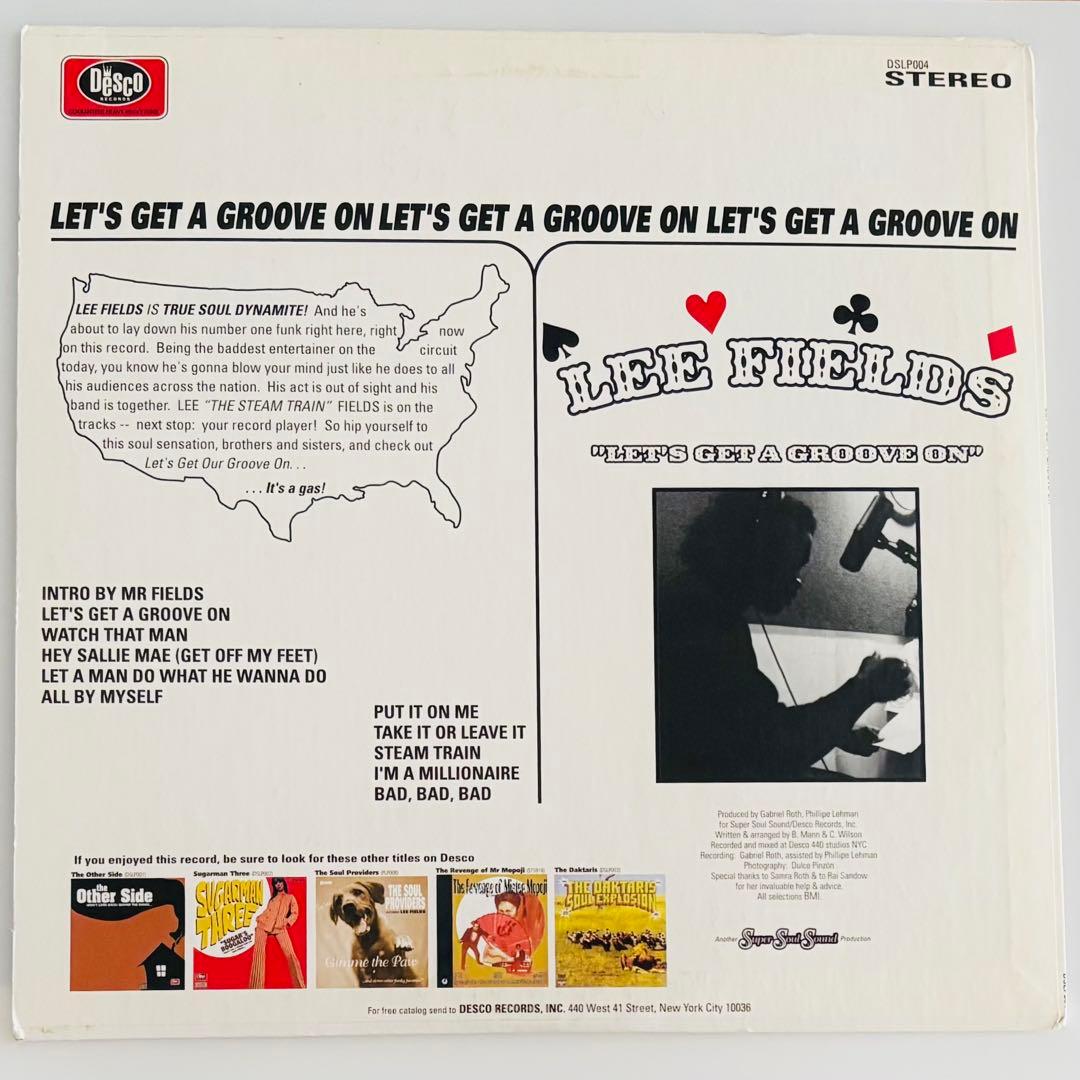 【USオリジナル】Lee Fields／Let's Get A GrooveOn