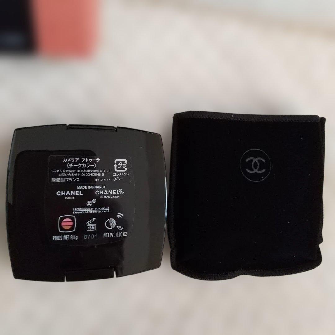 【新品未使用】シャネル チーク カメリアフトゥーラ