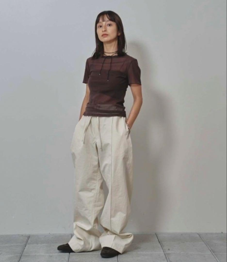 【J】TODAYFUL Soft Mesh T-shirts