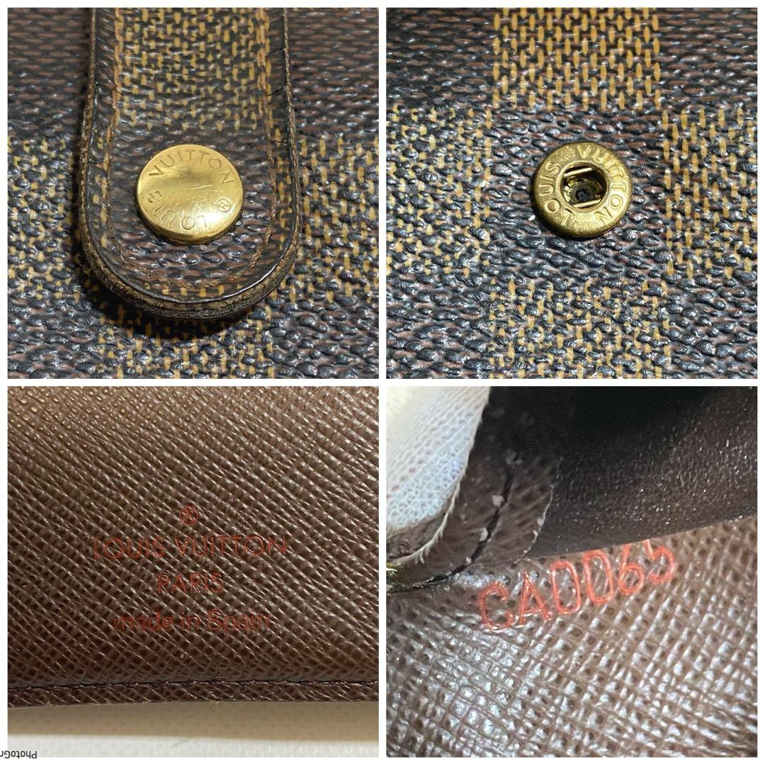 鈴 ❣️LOUIS VUITTON＊ルイヴィトン＊折財布＊ダミエ✨
