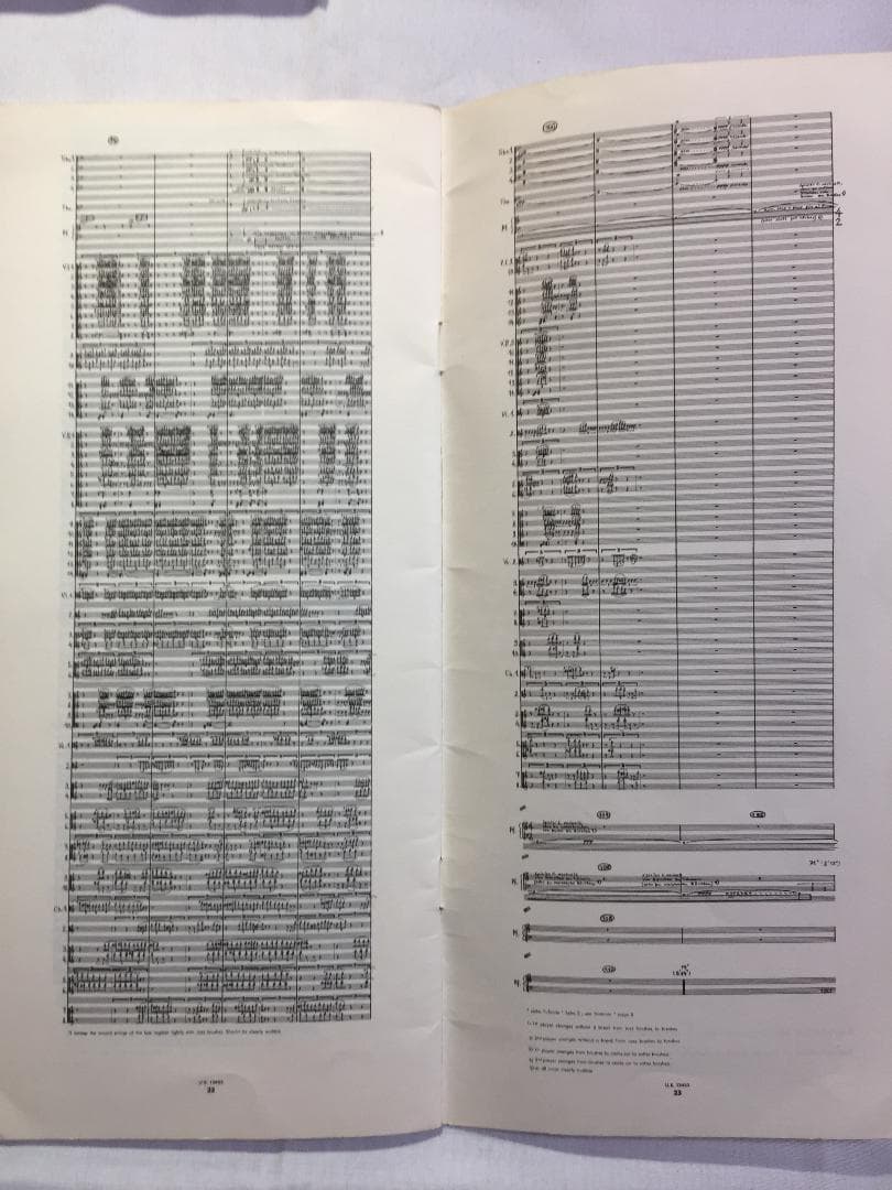 オーケストラ(スコア) György Ligeti: Atmosphères