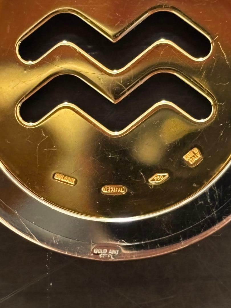 a*n様 ブルガリ トンド アクエリアス チョーカー 750 K18 ゴールド