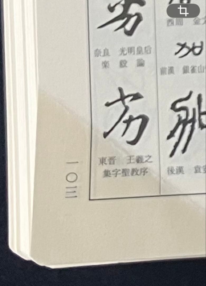 【二玄社】新書源 書道字典 書き込みなし・状態良好