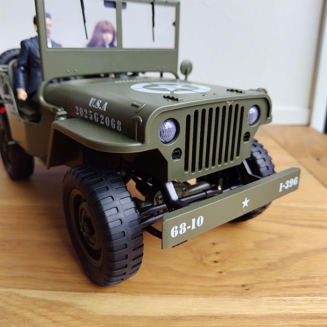 【新品未使用品】JEEP Military 1/10 RTR ジープ