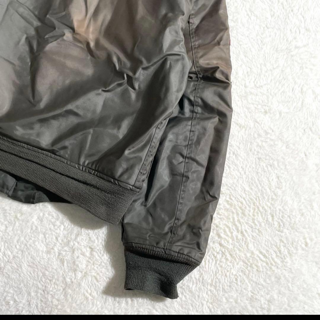 実物　ＡＬＰＨＡ　CWU-45P　Ｎ‐２Ｂ　ＳＣＯＶＩＬＬ　フライトジャケット