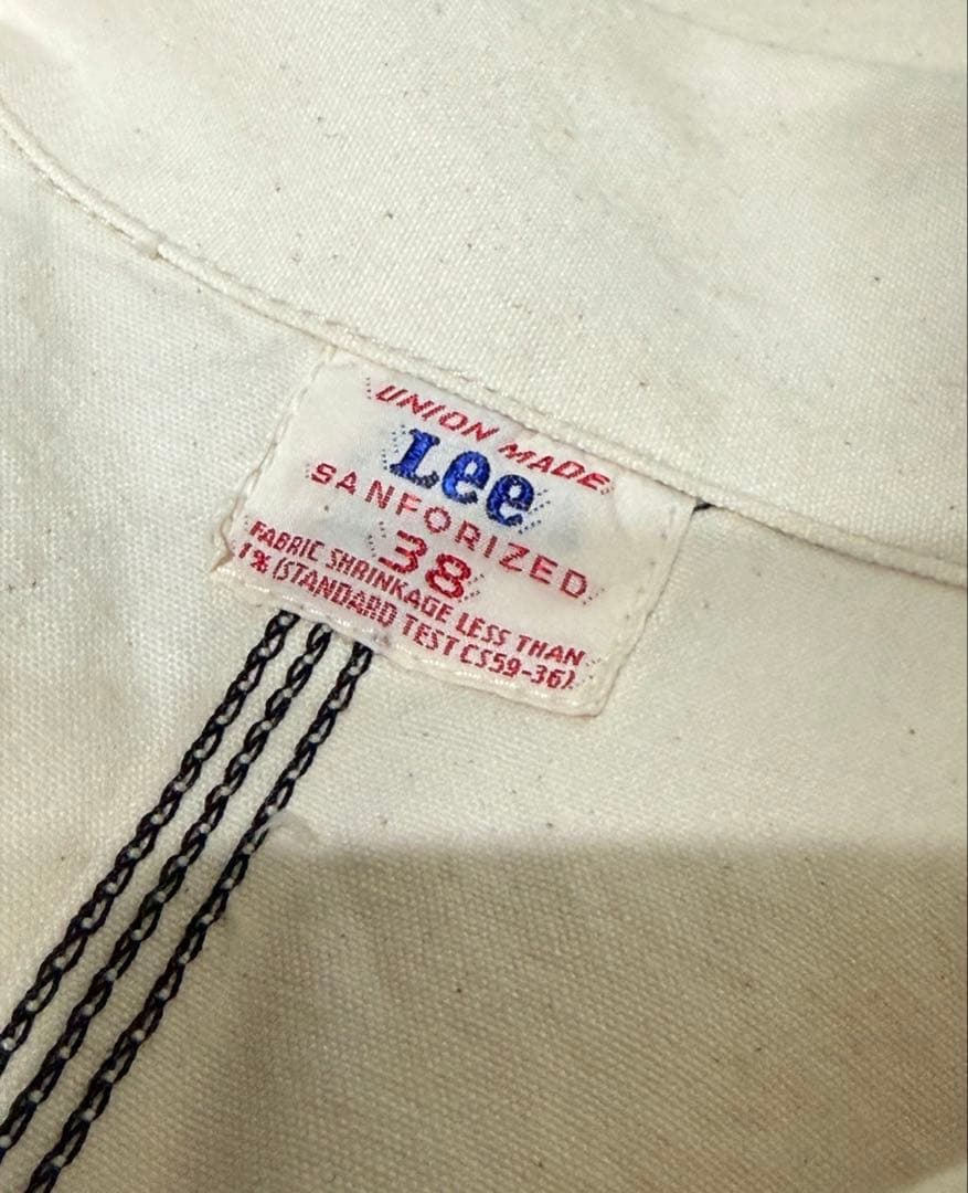 Lee リー 生成りカバーオール 非売品sample M