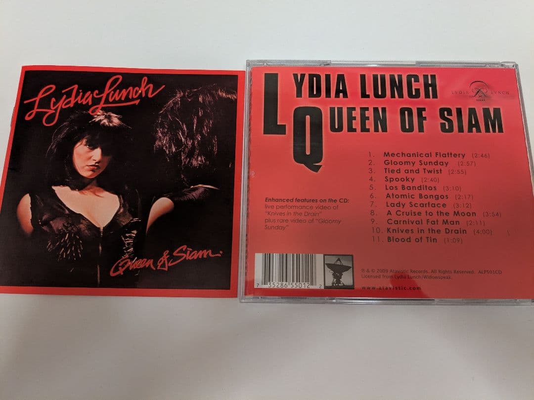 超希 歴史的レア盤 Lydia Lunch写真集/Video 巻上公一 ラリーズ
