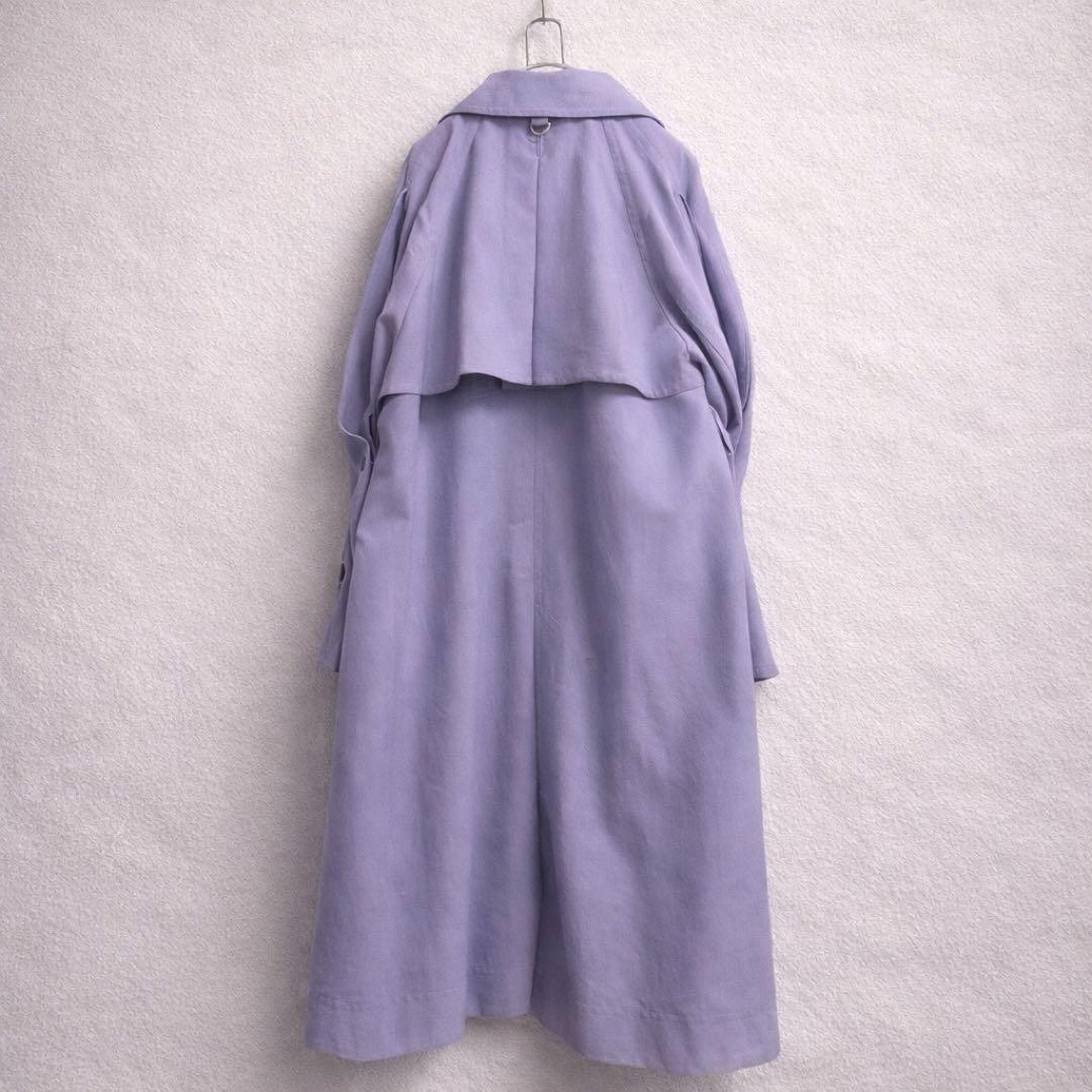MAISON SPECIAL ボリュームスリーブトレンチコート　ラベンダー