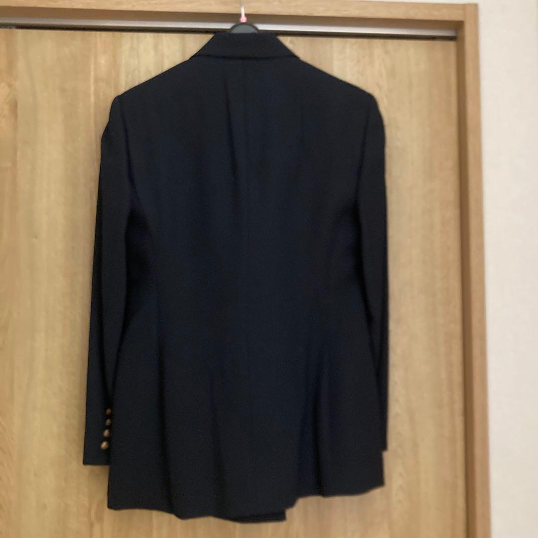 LAUREN RALPH LAUREN tailored jacket 紺ブレ