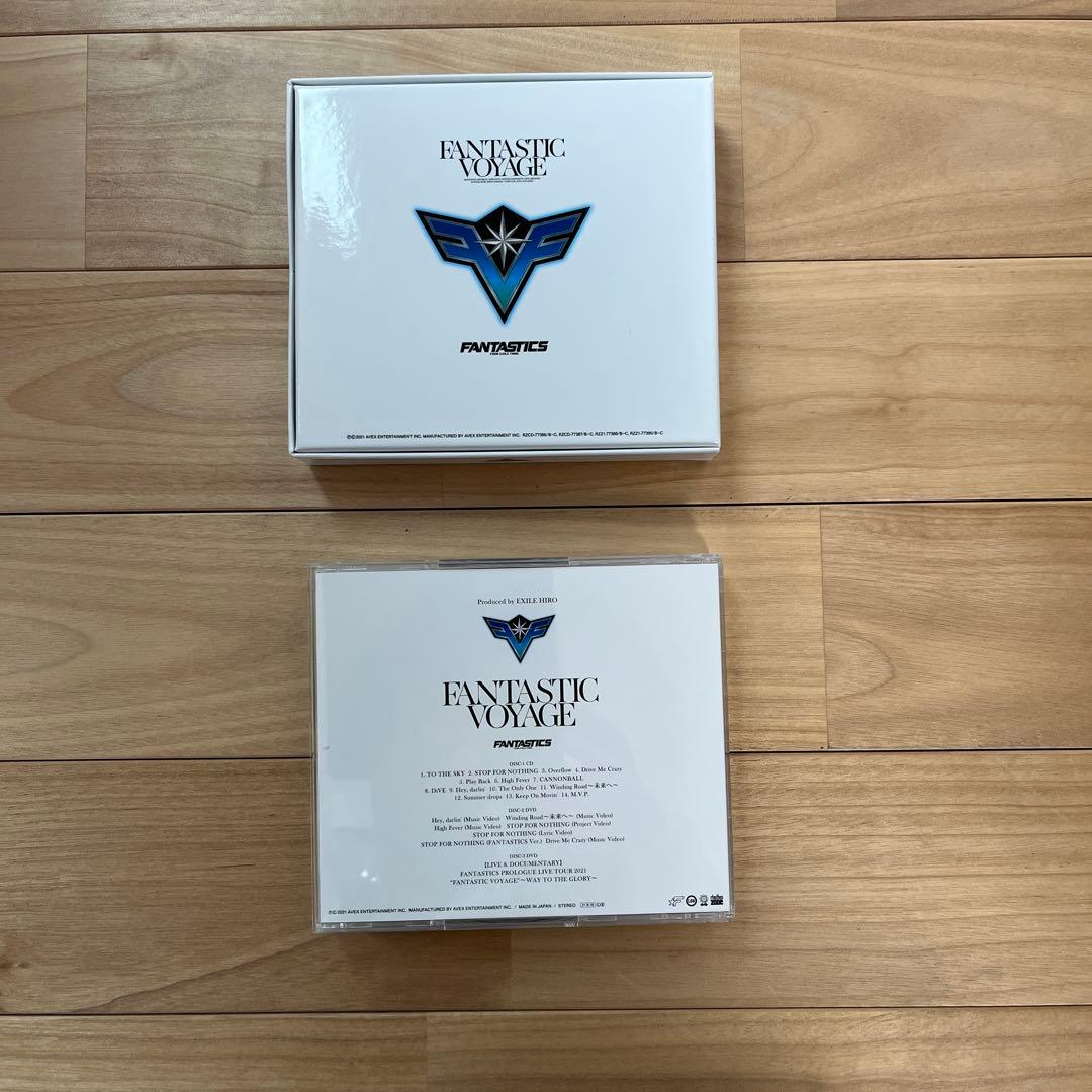 FANTASTICS FANTASTIC VOYAGE CD1枚DVD2枚セット