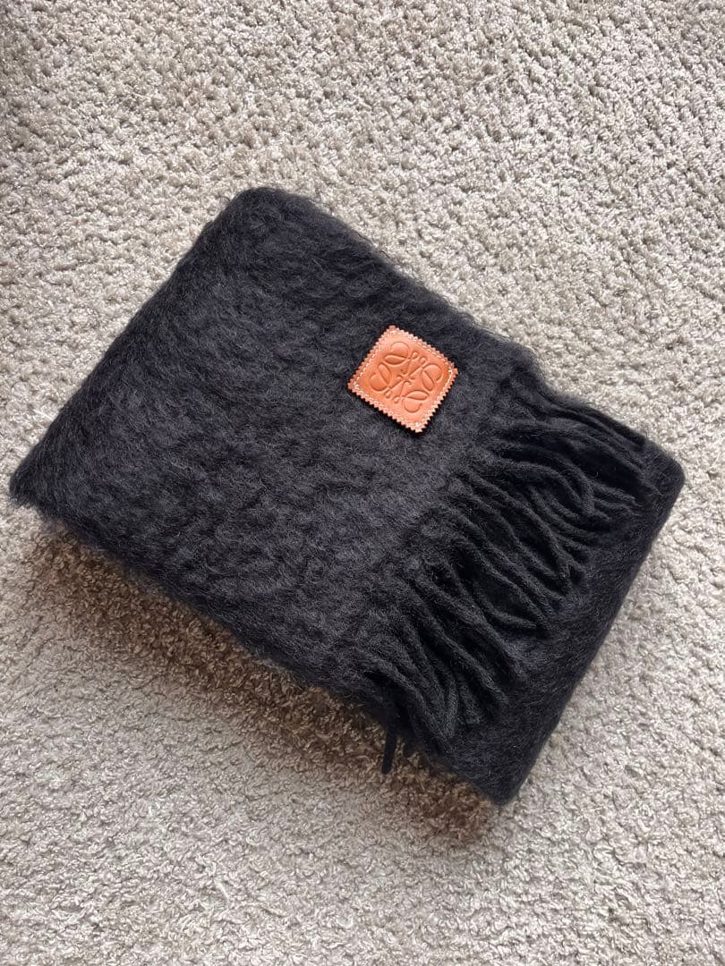 LOEWE ロエベ ウール モヘア マフラー スカーフ