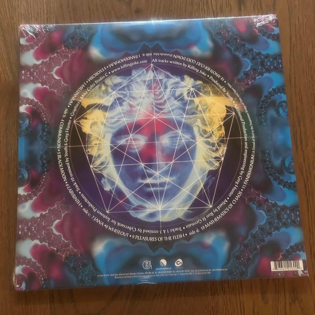 Killing Joke -Pandemonium 2LP 2008 新品未開封