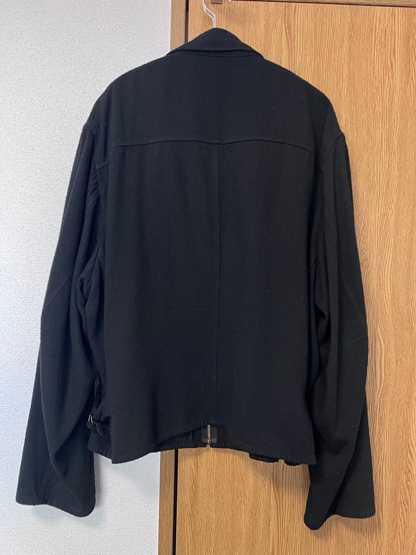comoli 25ss シルクネップジップショートジャケット　サイズ2