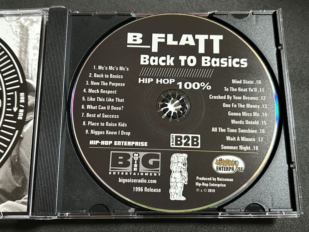 激レア アングラ B FLATT - BACK TO BASICS ''CD''