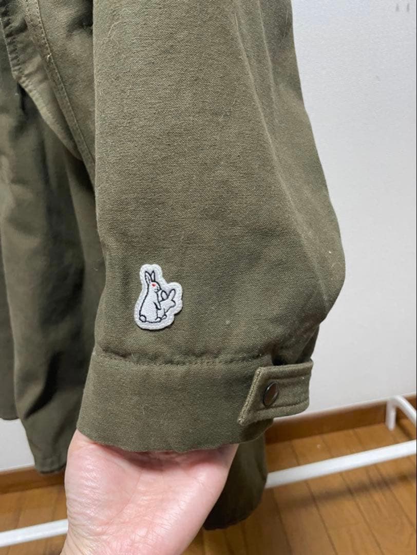 FR2 NO PHOTOS 裏ボアモッズコート カーキ　XL 美品　冬用アウター