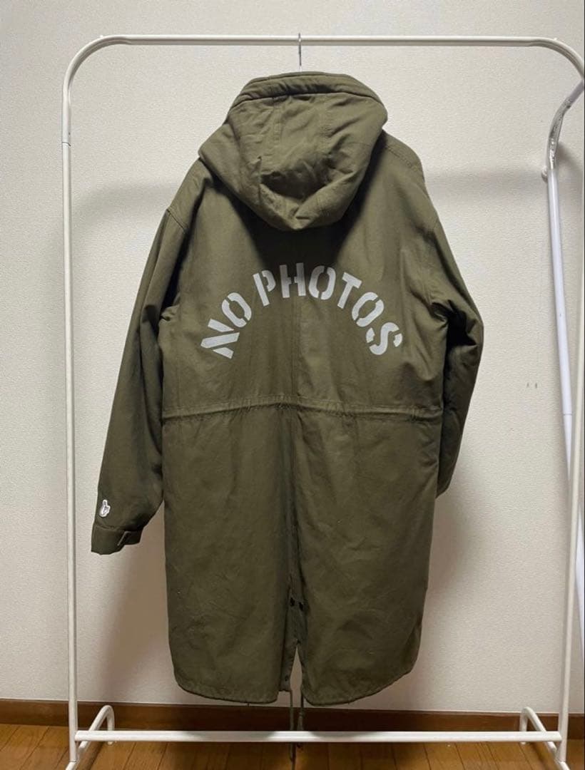 FR2 NO PHOTOS 裏ボアモッズコート カーキ　XL 美品　冬用アウター