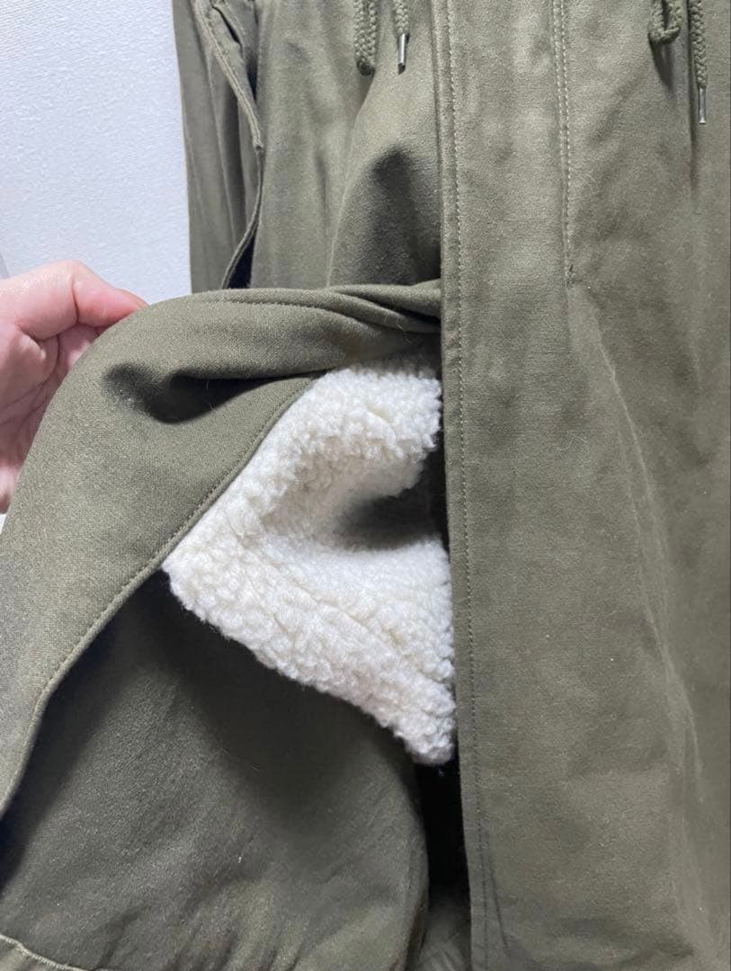 FR2 NO PHOTOS 裏ボアモッズコート カーキ　XL 美品　冬用アウター