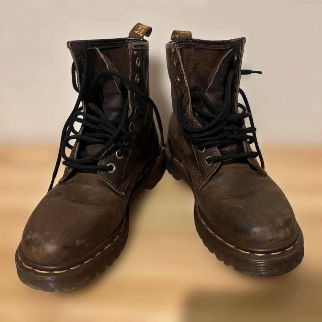 Dr. Martens ブラウン ワークブーツ