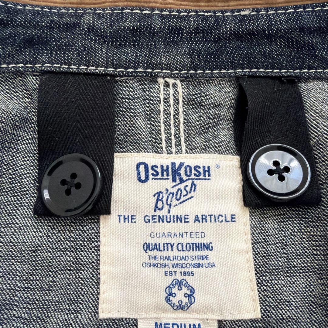 オシュコシュ　OSHKOSH Bgosh デニムカバーオール コーデュロイ