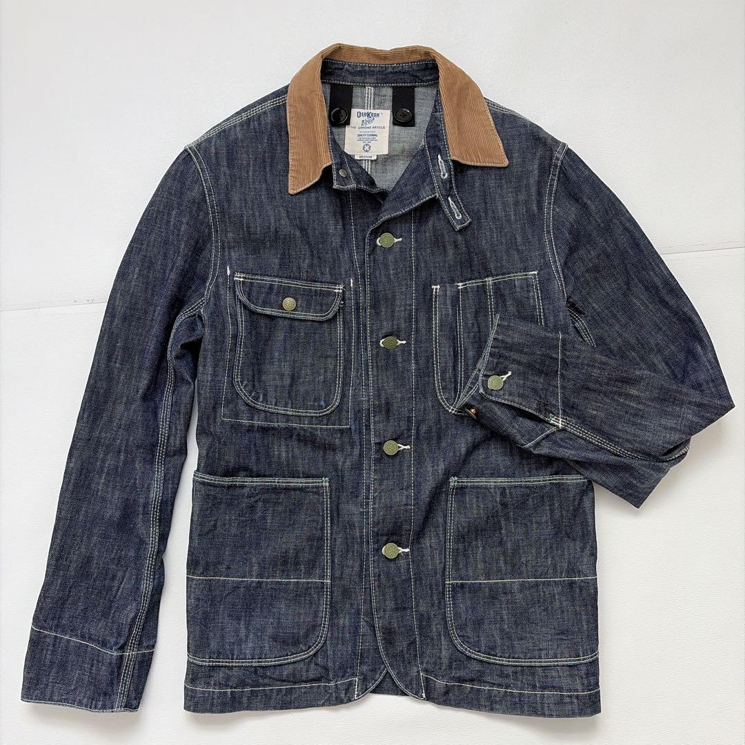 オシュコシュ　OSHKOSH Bgosh デニムカバーオール コーデュロイ