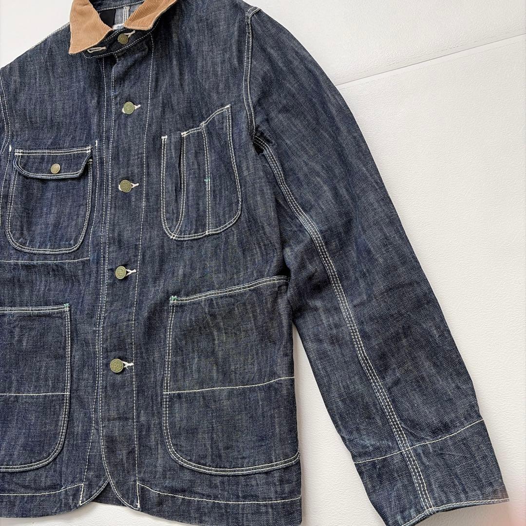 オシュコシュ　OSHKOSH Bgosh デニムカバーオール コーデュロイ