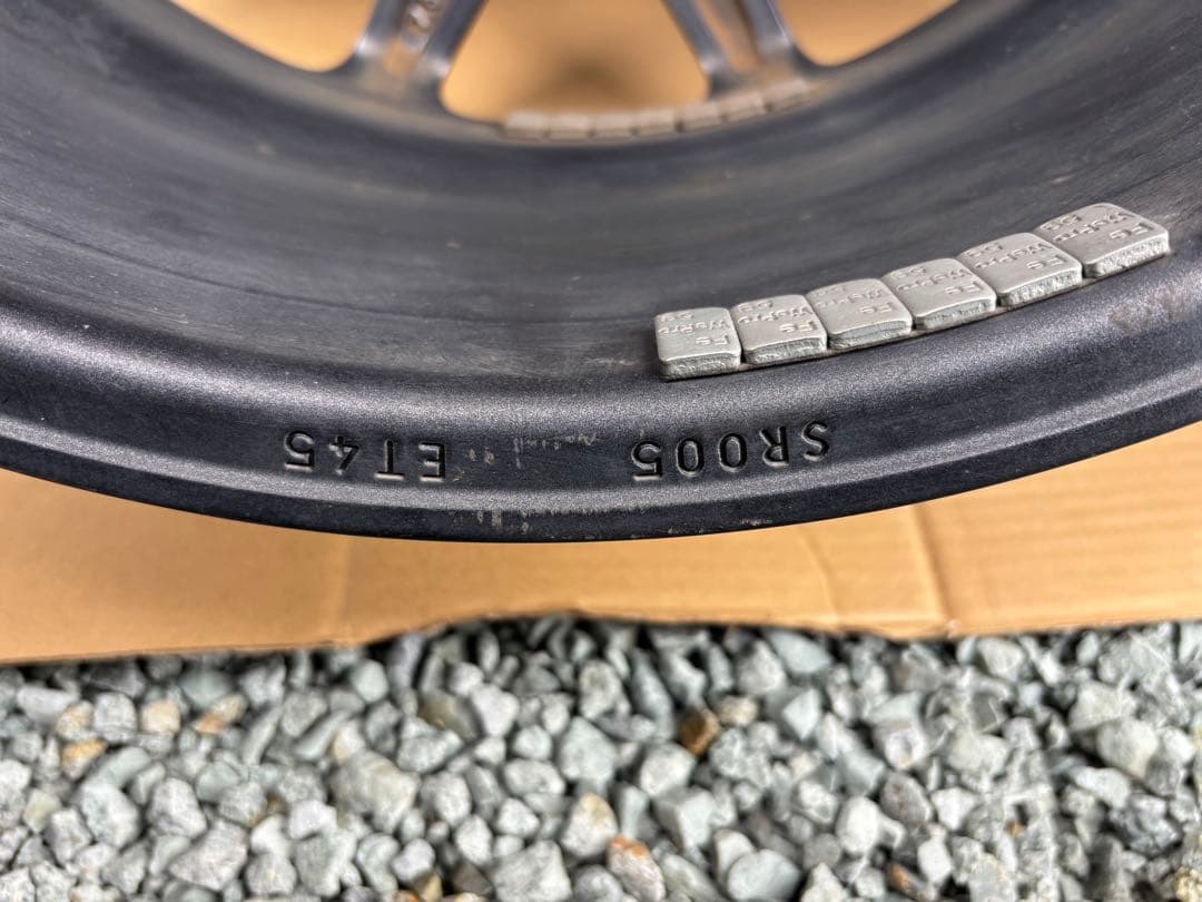 BBS SR 17インチ 5H112 7.5J +45