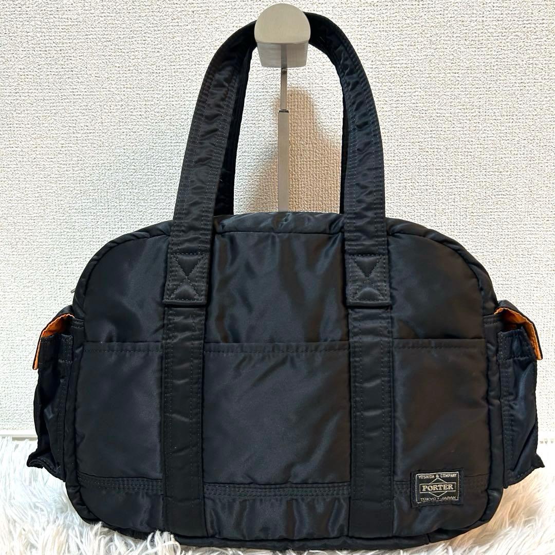 【極美品✨希少/ダッフル】ポーター　タンカー　ボストン　ブラック　S 人気商品