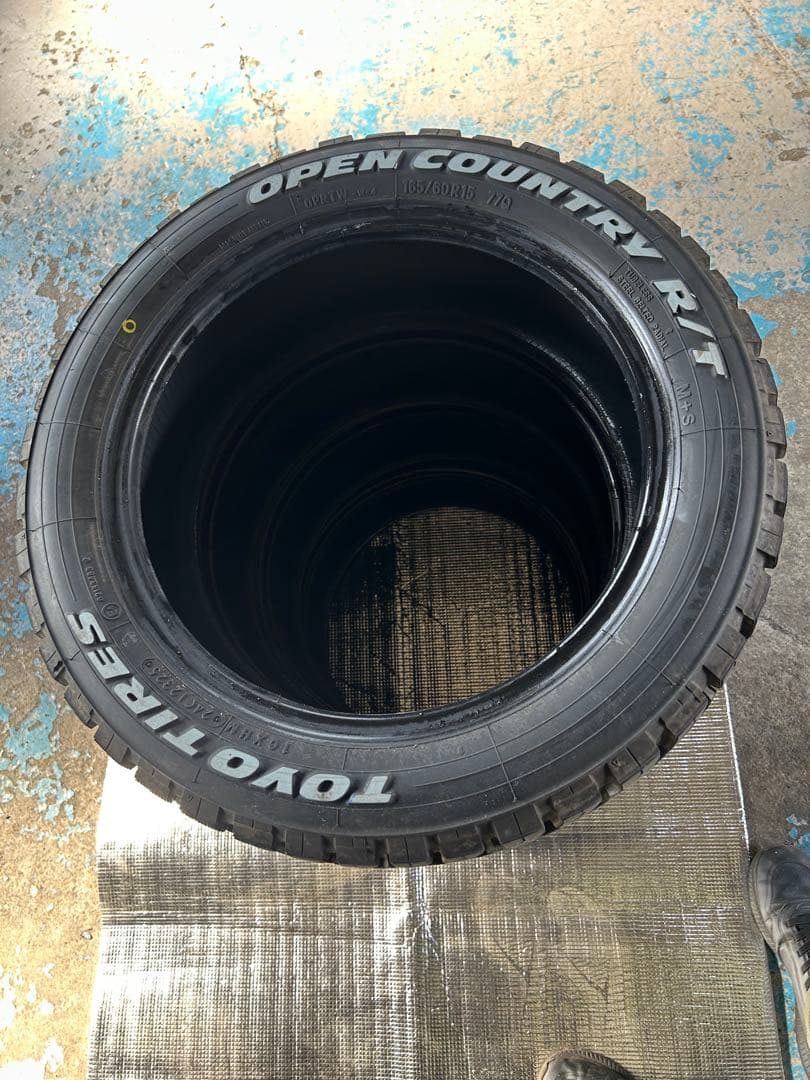 25年製165/60/R15 77Q TOYO OPEN COUNTRY RT