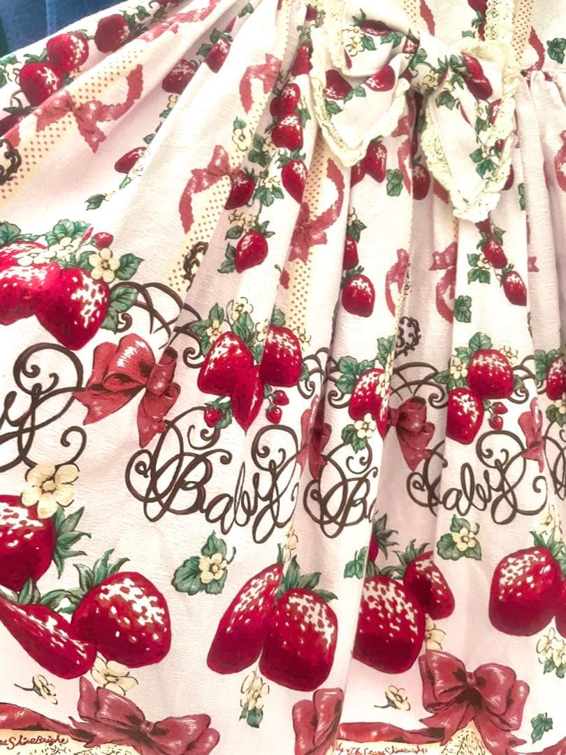 Juicy BABY Love Love Berries柄 ジャンパースカート