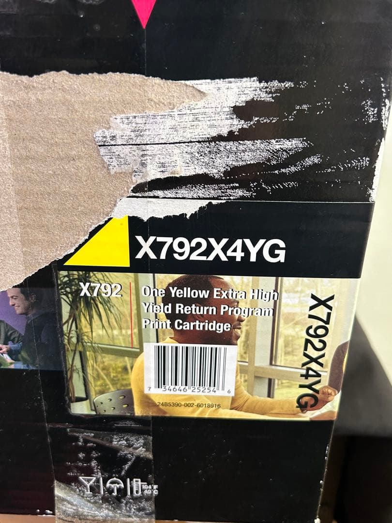 Lexmarkレックスマーク純正トナーカートリッジ X792Yellow未使用品