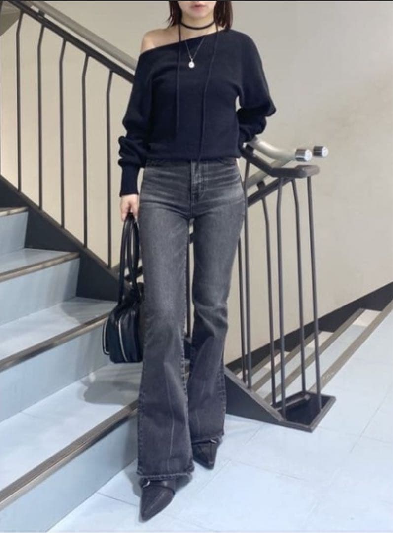 MOUSSY MVS FLARE ロングサイズ 24inch