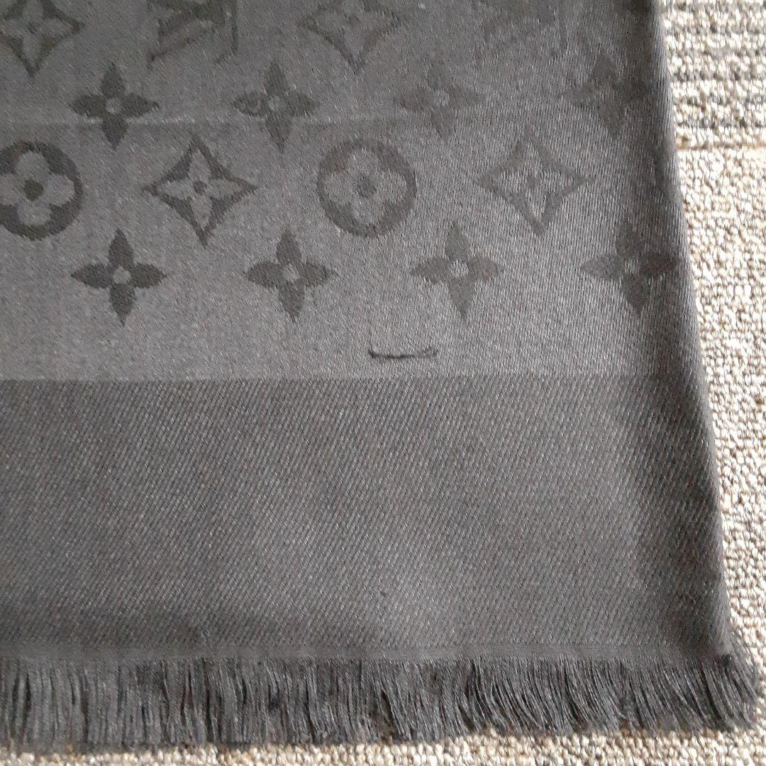 Louis Vuitton ブラック ストール 大判