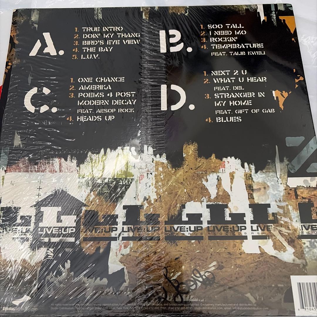 洋楽 ZION I TRUE & LIVIN' LP