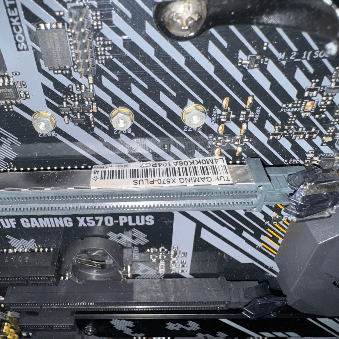 訳あり　ASUS GAMING X570-PLUS【ATX】