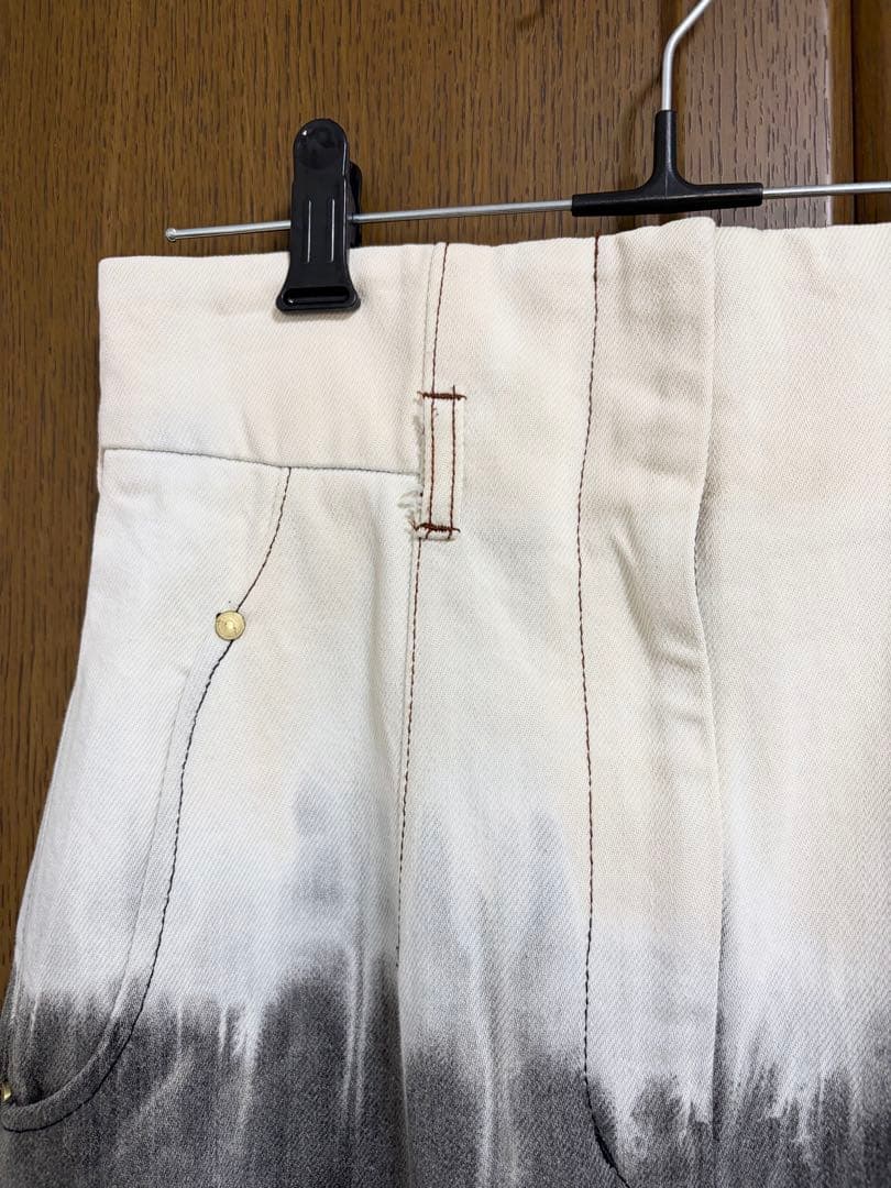 スカート Mame Kurogouchi Gradient Dye Denim Skirt