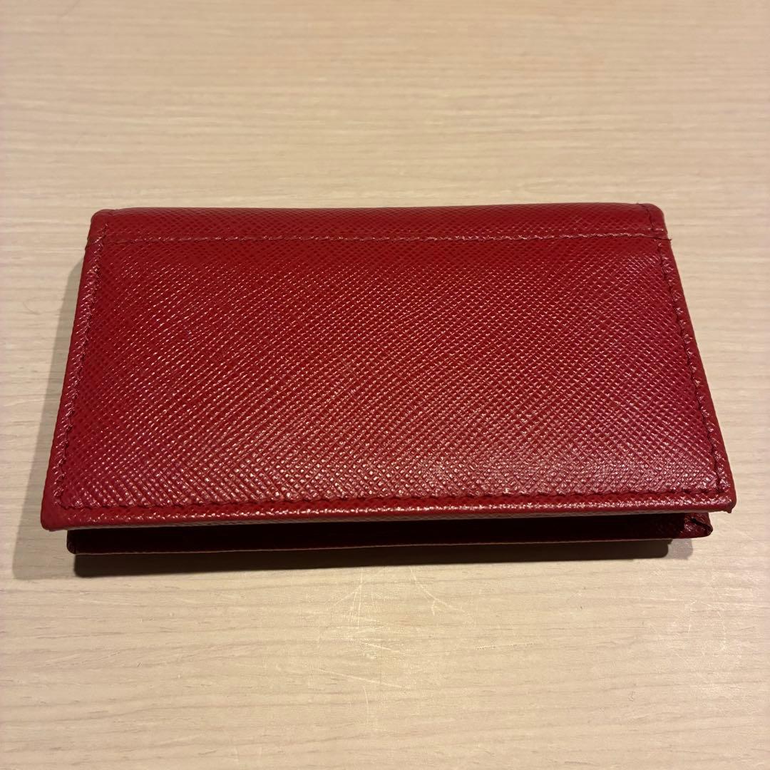 【美品】PRADA ピンクカードケース 名刺入れ サフィアーノ