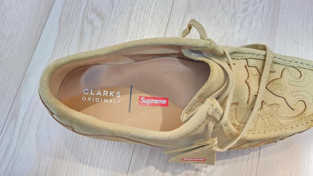 靴 2023ss Supreme Clarks Originals Wallabee