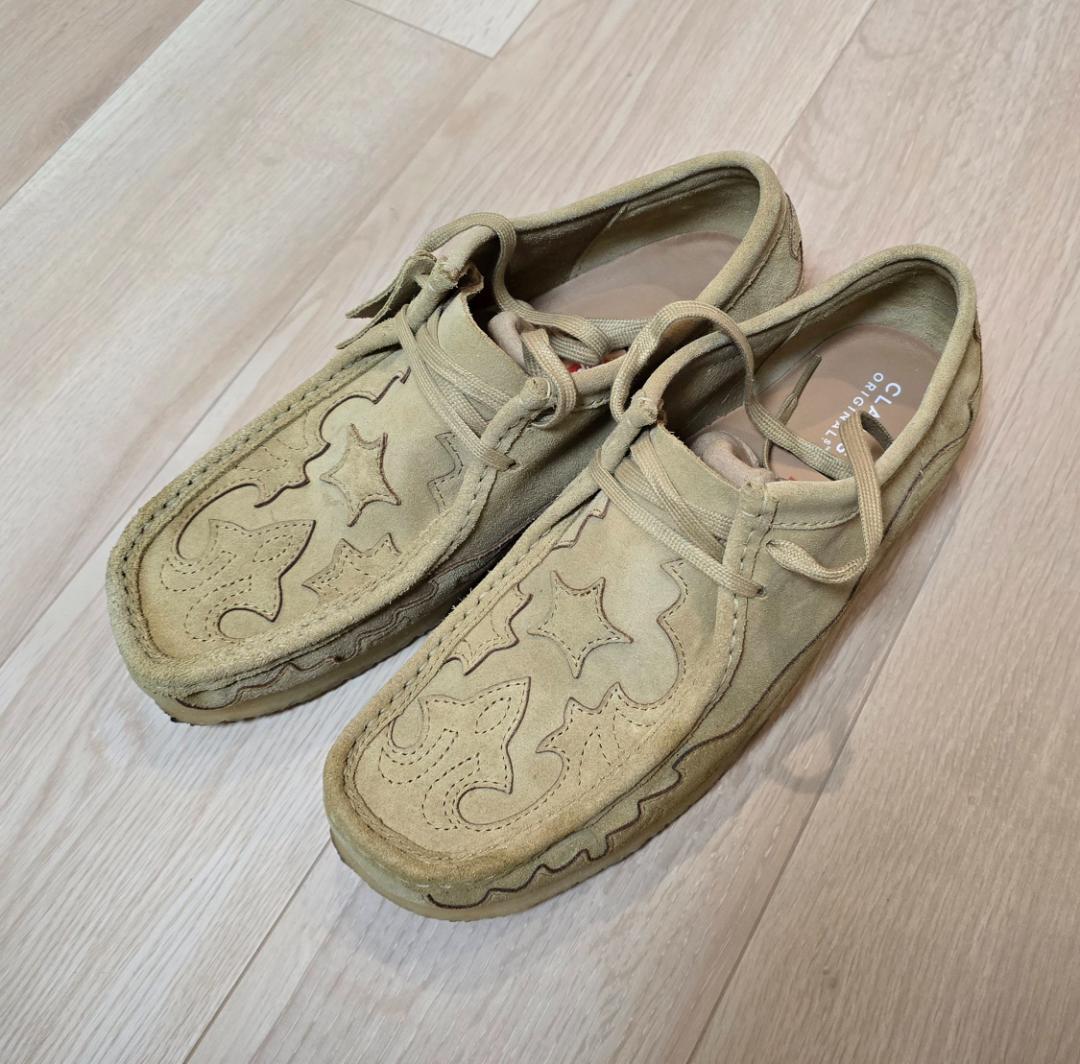 靴 2023ss Supreme Clarks Originals Wallabee