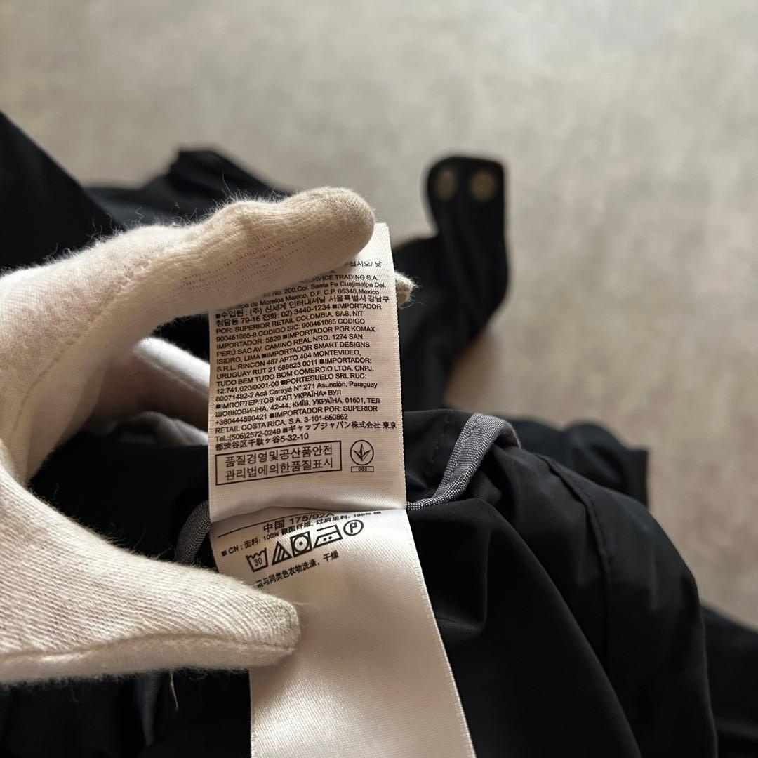 ジャケット・アウター archive gap grunge nylon jacket black